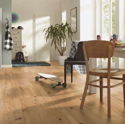 Паркетная доска Meister PС 400 Style Чистый 8264 Дуб Рустик с брашью (Текстурированная) 2400х255 мм 2300200062 - Вид №7