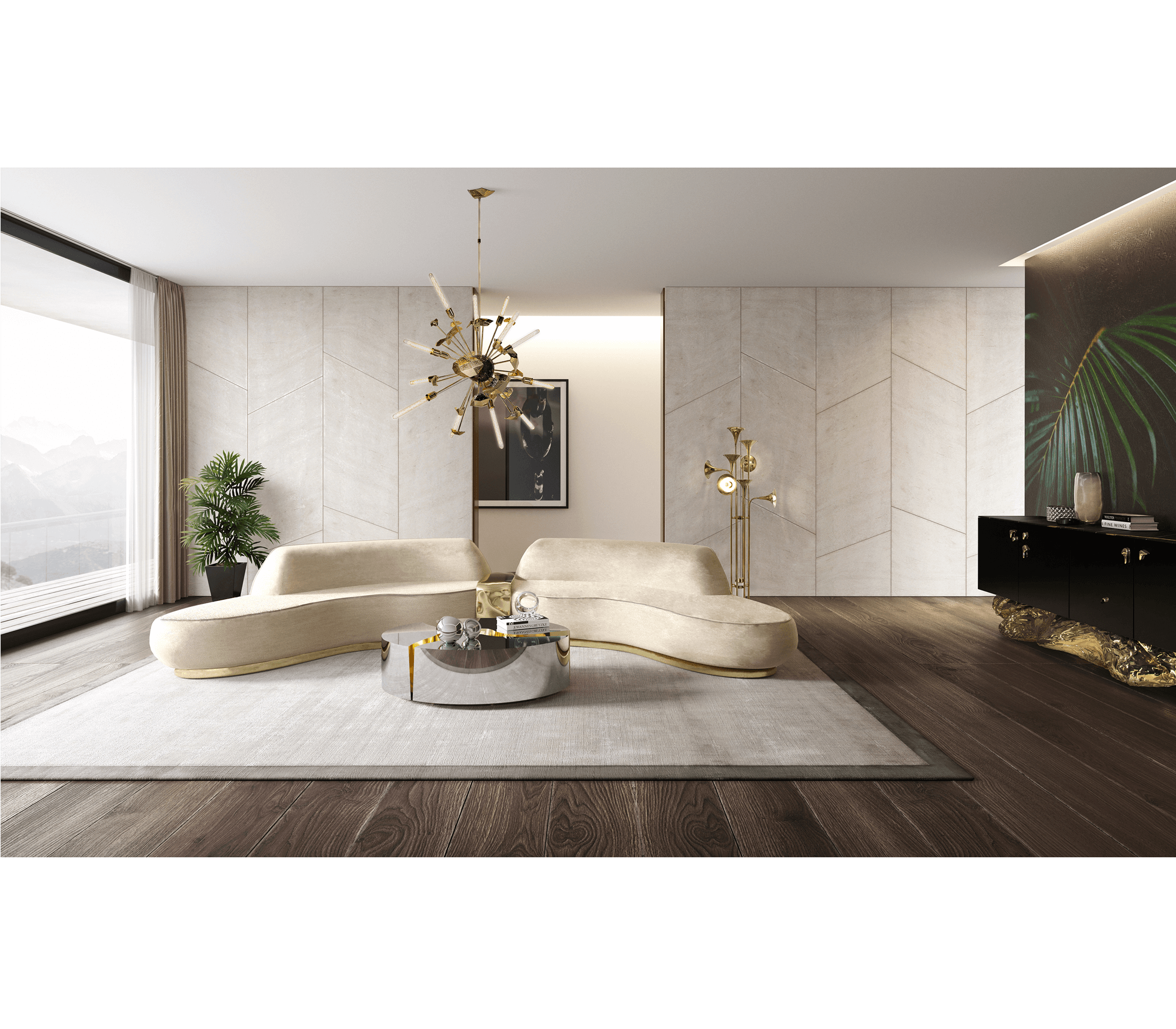 0-284 Одетт диван Boca Do Lobo  - Вид №8