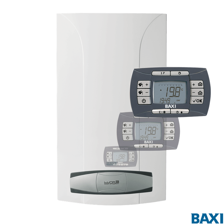 CSE45224358- Котел газовый настенный BAXI LUNA-3 Comfort 240 i BAXI  - Вид №1