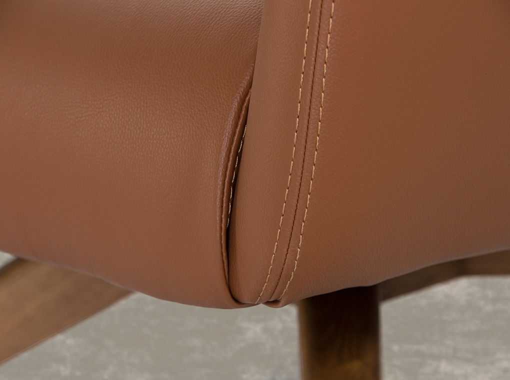 071244 Поворотное кресло из иск.кожи SF-801E Angel Cerda  - Вид №1