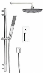 Remer Rubinetterie Душевой набор с лейкой и скользящей штангой Infinity I 09 s01