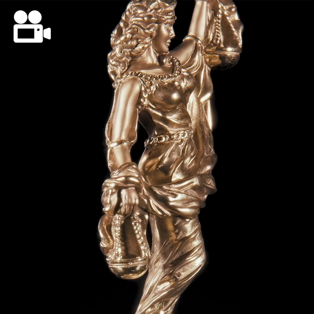 22002 Статуэтка Знак зодиака Весы (23.09-22.10) BOGACHO 4627138191354