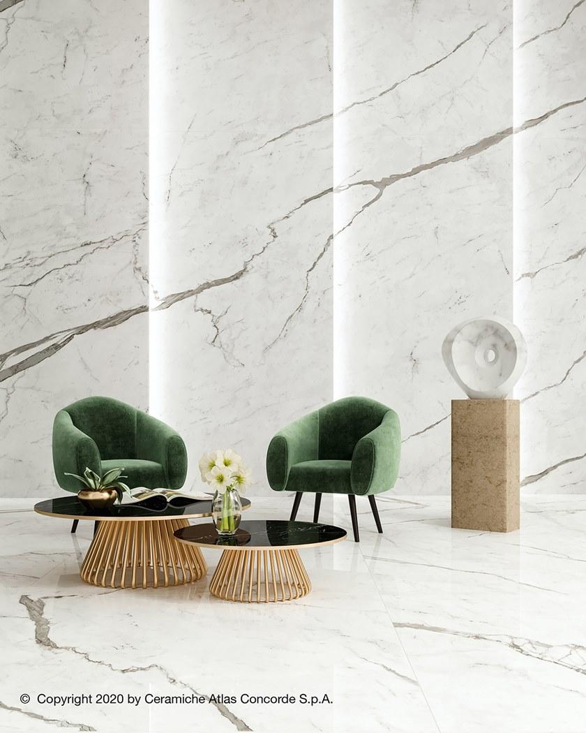 Atlas Concorde Пол из керамогранита с эффектом мрамора Marvel shine sun-id-1478972 - Вид №43