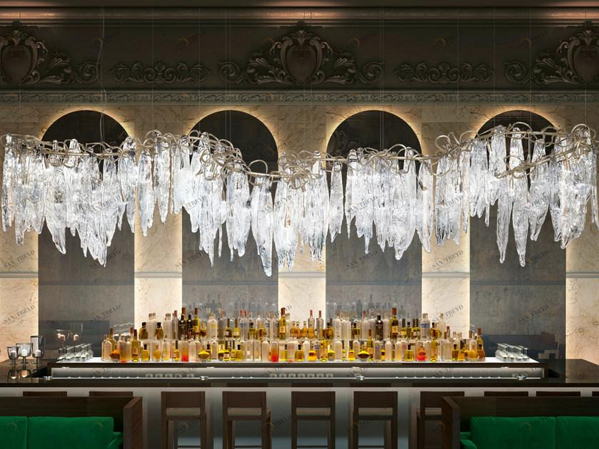 Serip Подвесной светильник из бронзы ручной работы Niagara Ct3378/84