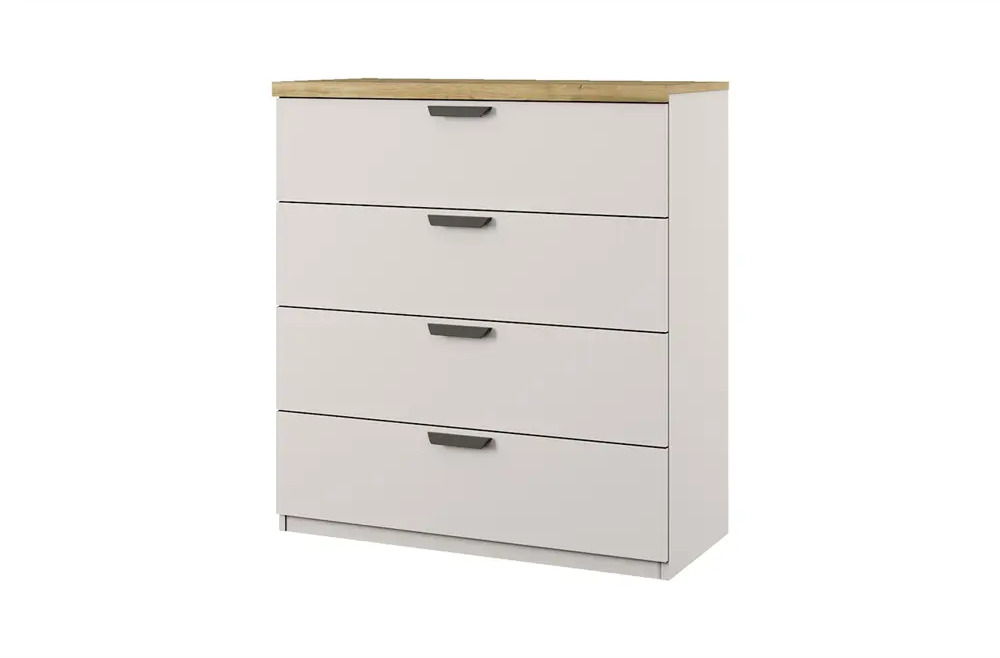91733274 Комод Anrex 4S 4 ящика 87.60x41x96.50 ЛДСП цвет персидский жемчуг STLM-1082372