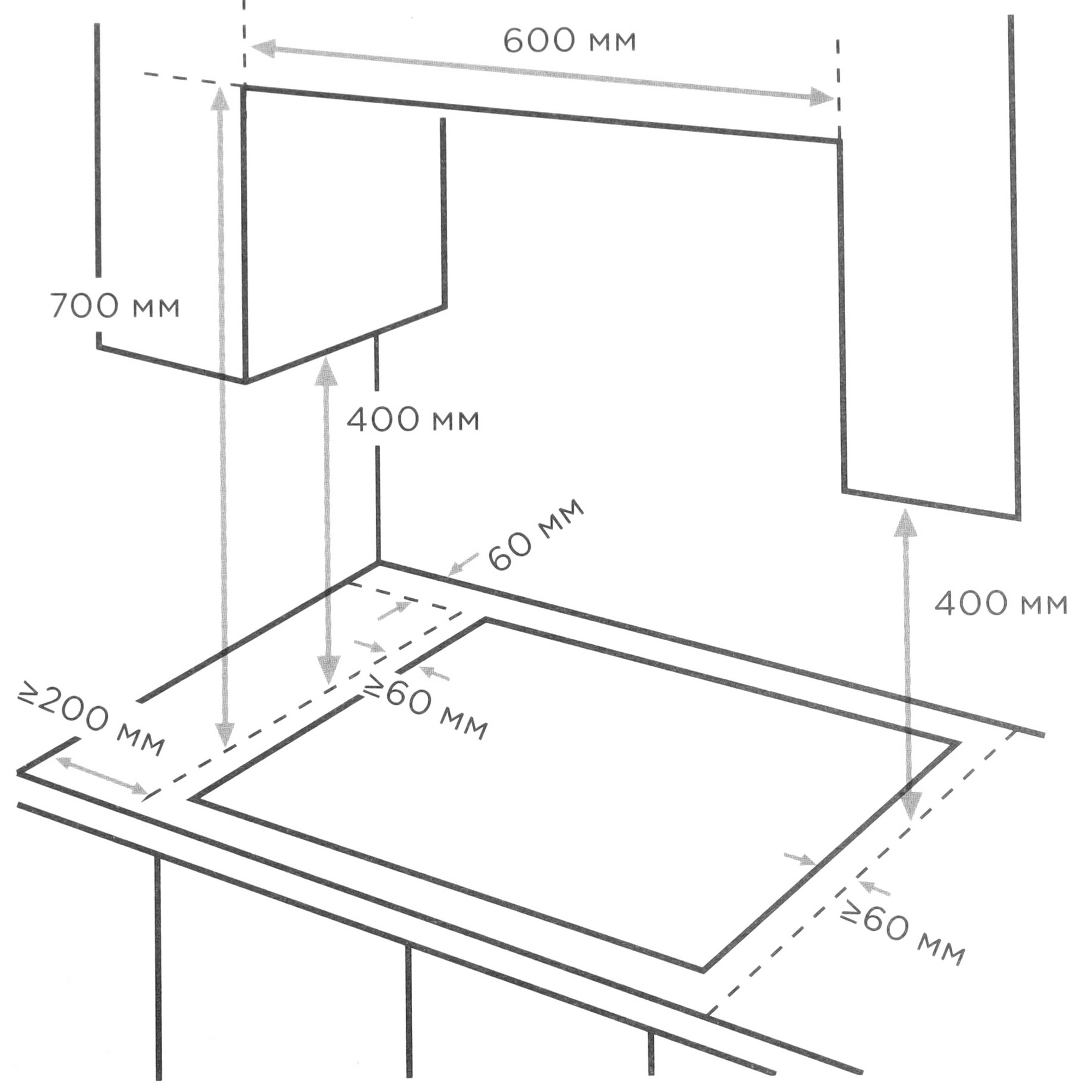 9222169 Газовая варочная поверхность Eigen GH-60M02CB STDN-0000163 - Вид №6