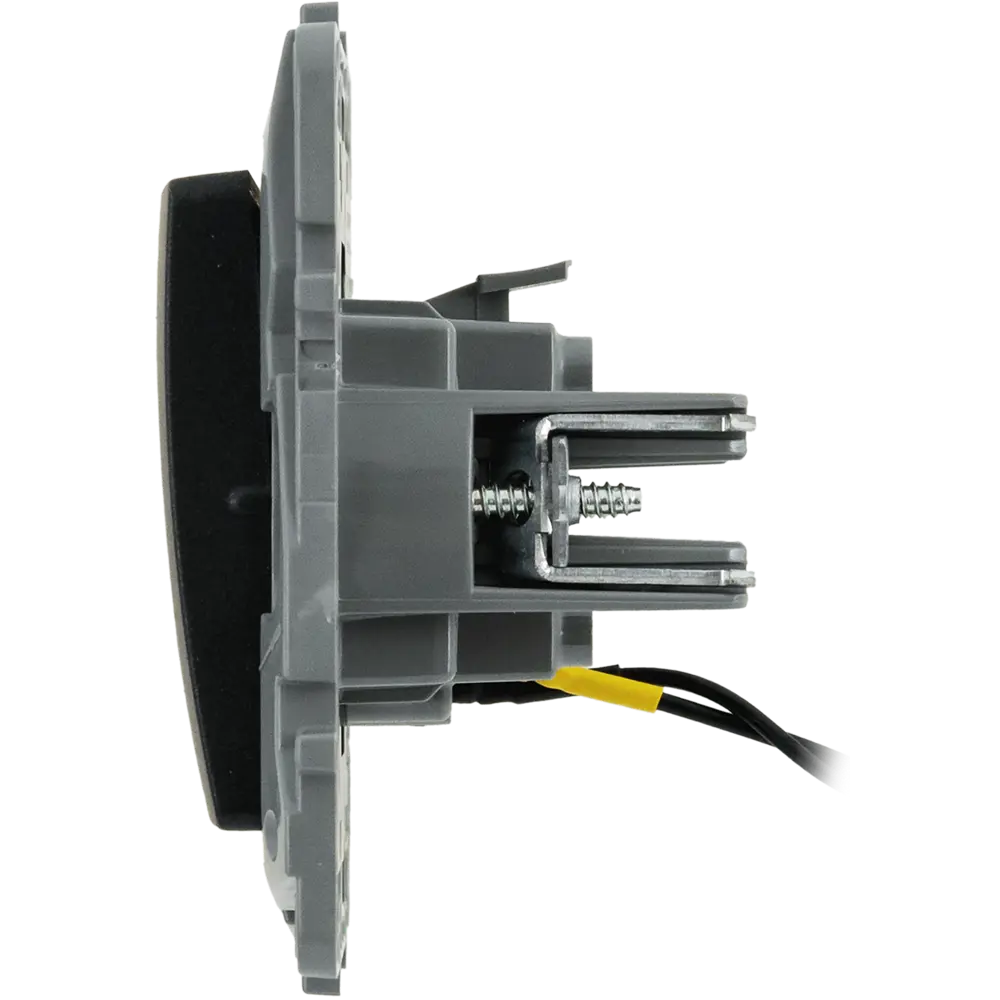 Legrand Etika - выключатель встраиваемый с подсветкой, антрацит 82496731 STLM-0028735 - Вид №4