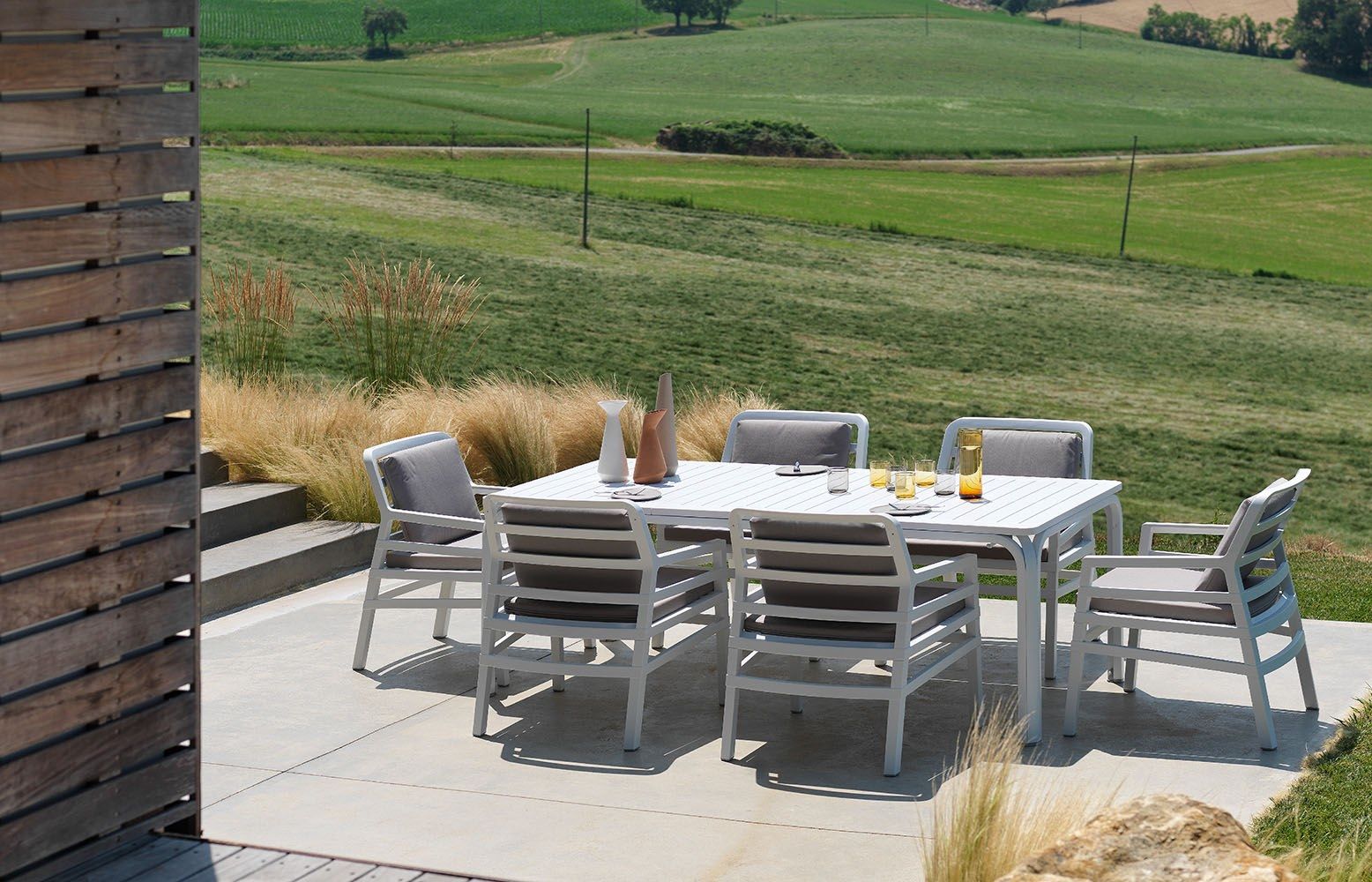 DurelTOP выдвижной прямоугольный садовый стол Nardi Лавр-Пальма ARCH-00066651 - Вид №9