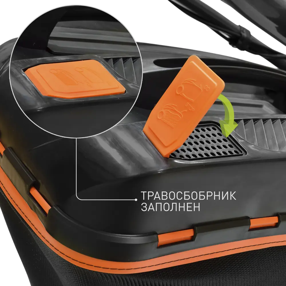 Газонокосилка бензиновая самоходная Carver LMG-3653DMS 4.9 л.с. 52.5 см STLM-2159630 - Вид №8