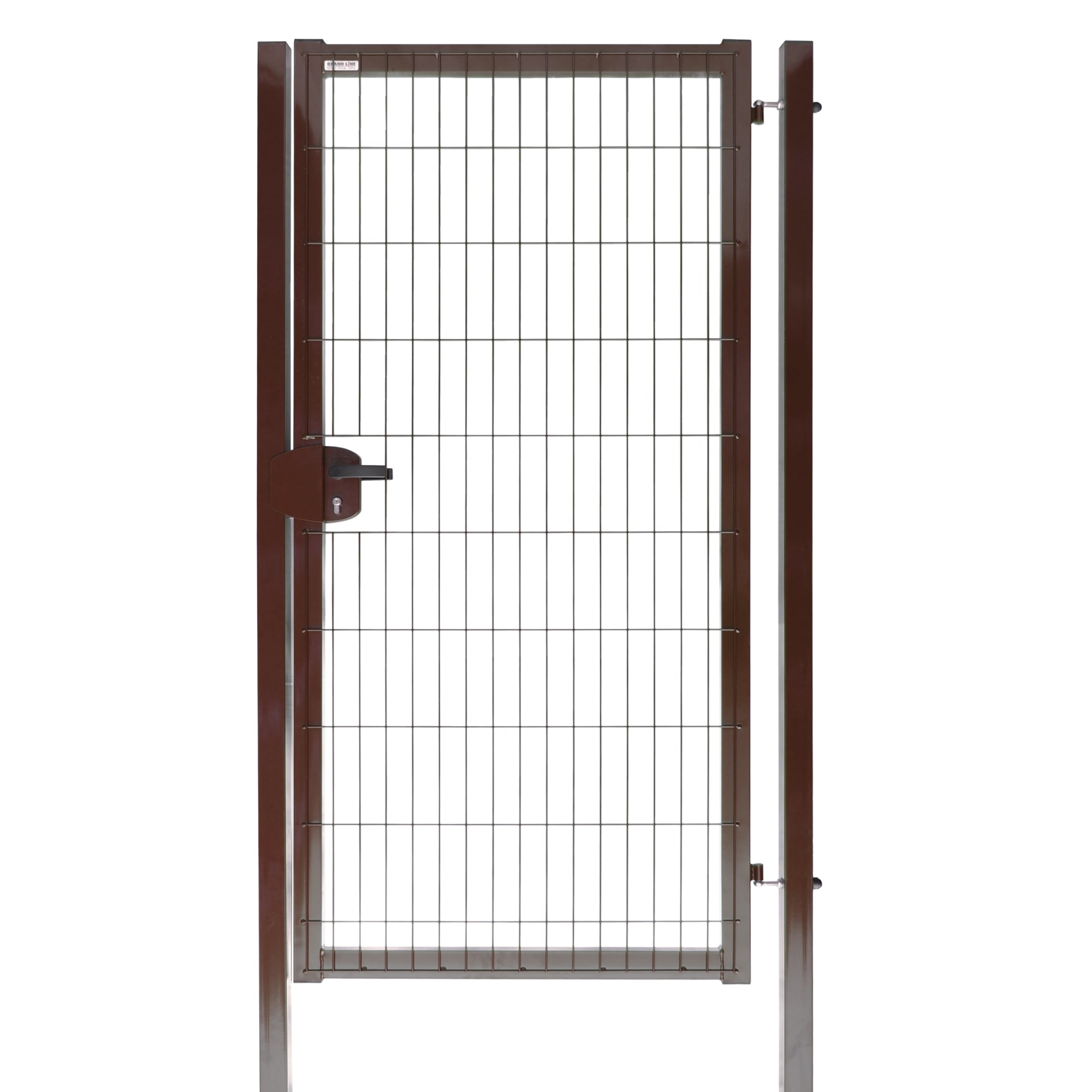 82035917 Калитка Grand Line, Medium 1.73x1.0 м цвет коричневый RAL 8017 Santreyd 