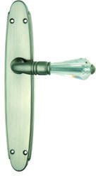 Bronces Mestre Ручка из латуни с кристаллами swarovski® на пластине Clasica sun-id-1487299 - Вид №5