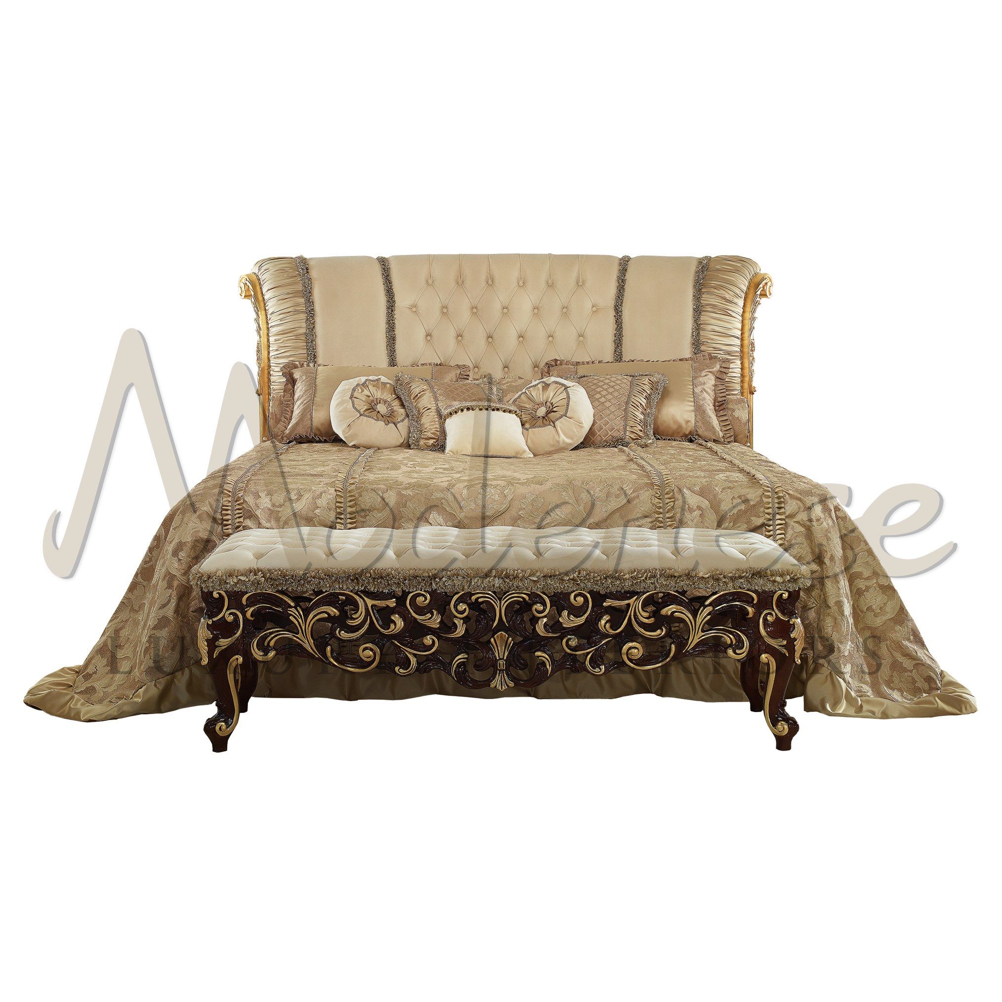 Покрывало из дамасской ткани Modenese Luxury Interiors Bedcovers ARCH-00065332
