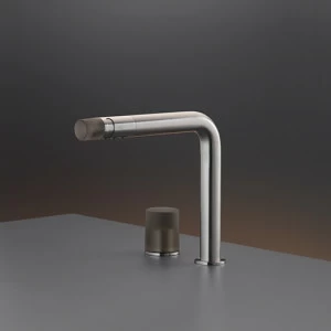 два отверстие прогрессирующий смеситель с поворотным носиком для H. хлынуть поток 220 мм. Цветные TechnoGel® ручки  UDT12 CEADESIGN