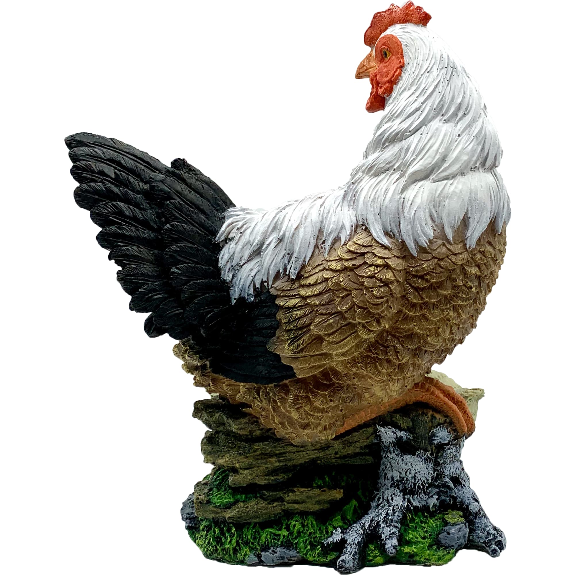 82558139 Садовая фигура «Курица с цыплятами» высота 41 см Santreyd  - Вид №2