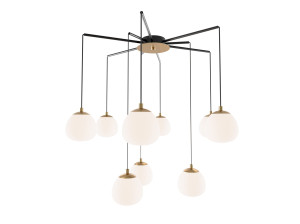 Металлический светодиодный потолочный светильник