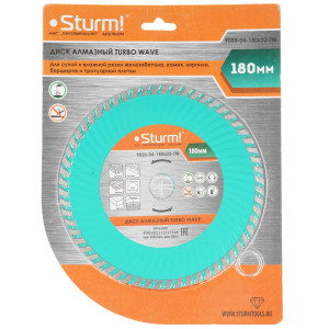 Диск алмазный Sturm! 9020-04-180x22-TW 8113992