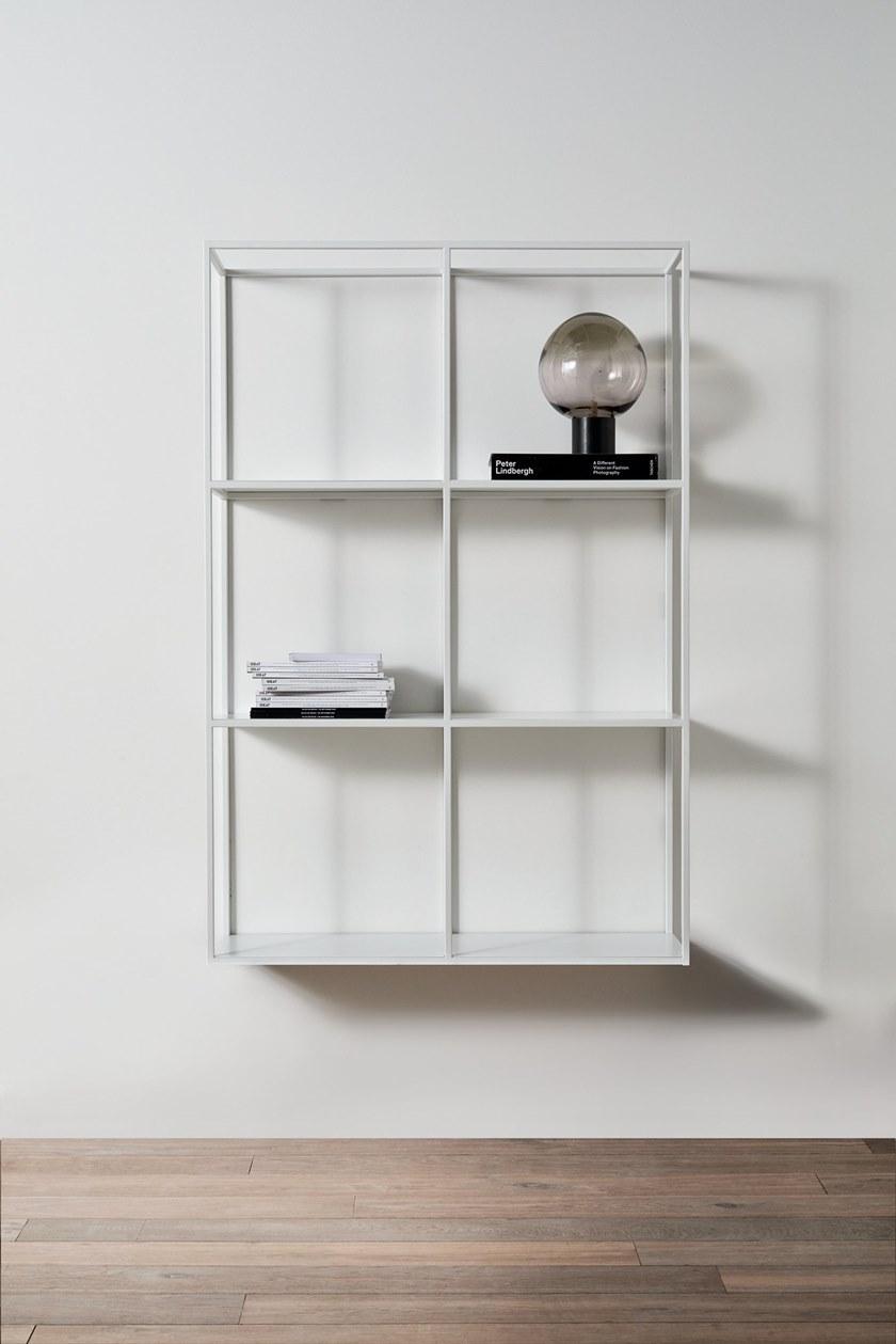 Meridiani Книжный шкаф с открытой стенкой из металла Hardy sun-id-1515374 - Вид №5