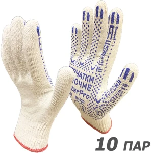 90332593 Перчатки хлопковые Master-Pro Комфорт 4310-K-10, размер 10/XL, 10 шт STLM-0188492