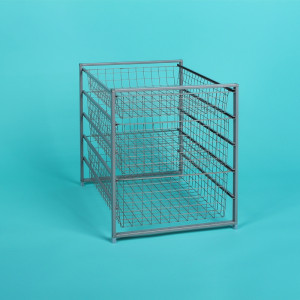 Рама для стеллажа 5 ярусов , 565x435x550 мм, серый LJPS0454 Public Steel Россия