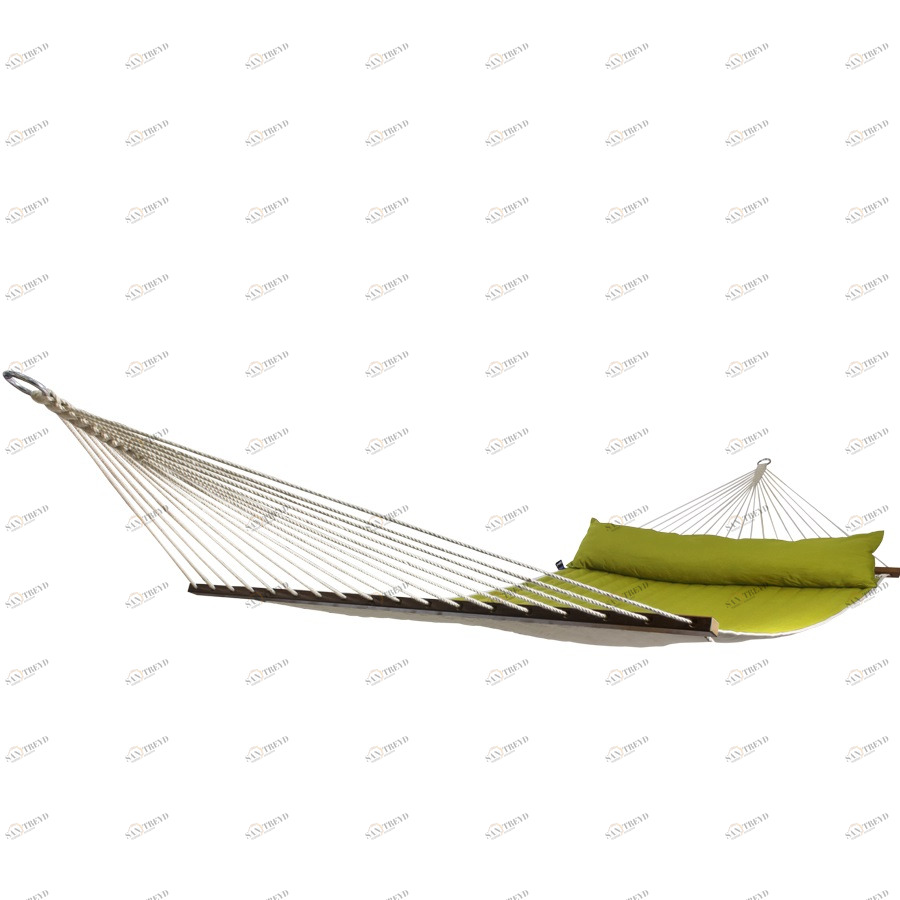 Подвесной гамак семейный с перекладинами Wave Avokado IMPEX  132216 Зеленый 