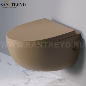 S511132 Подвесной унитаз настенный Желтый A. e T. Italia OVAL Италия