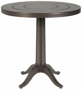 JANUS et Cie Круглый садовый стол из алюминия Charles