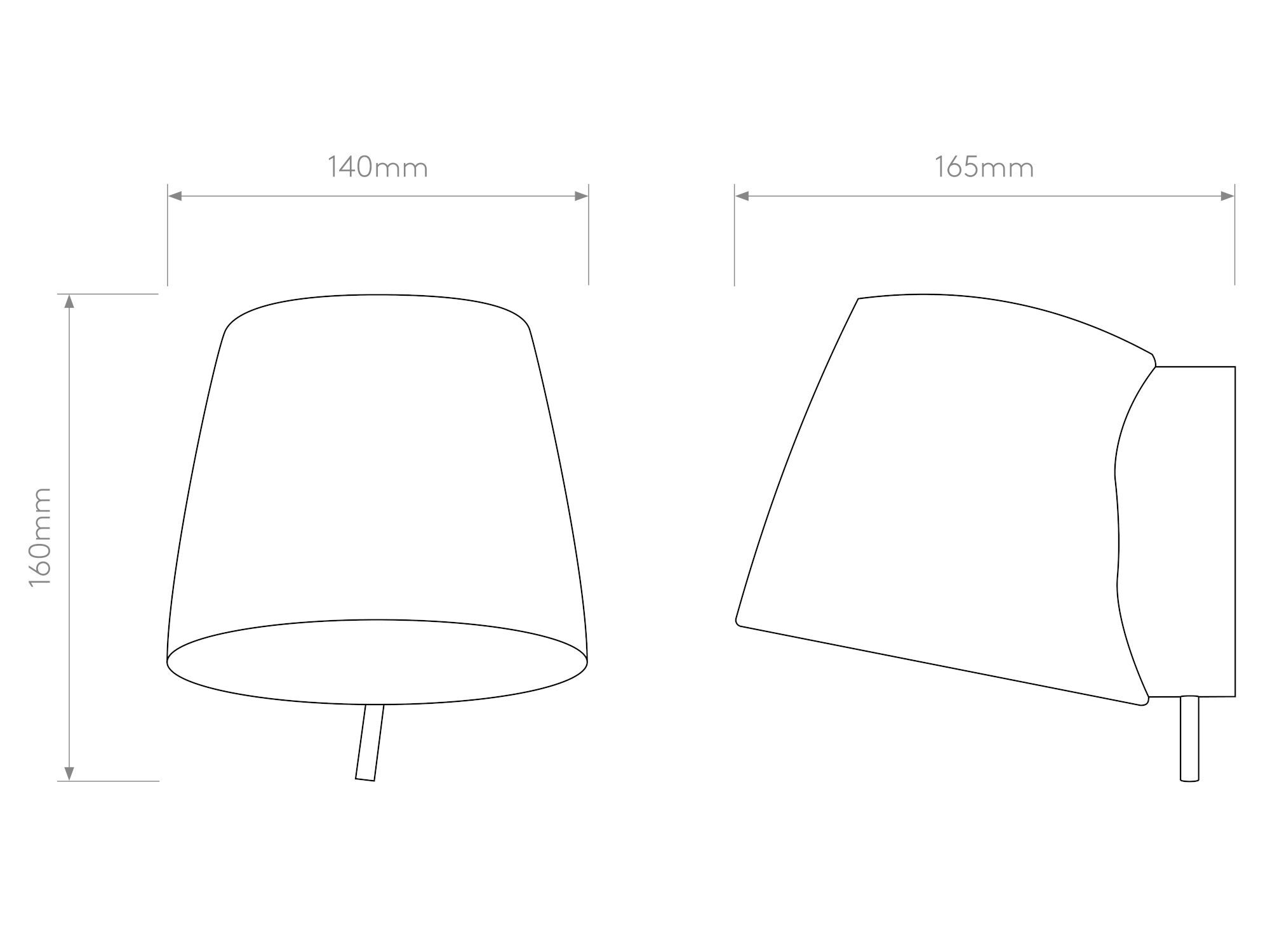 Цинковый светодиодный настенный светильник Astro Lighting Imari ARCH-00106786 - Вид №10