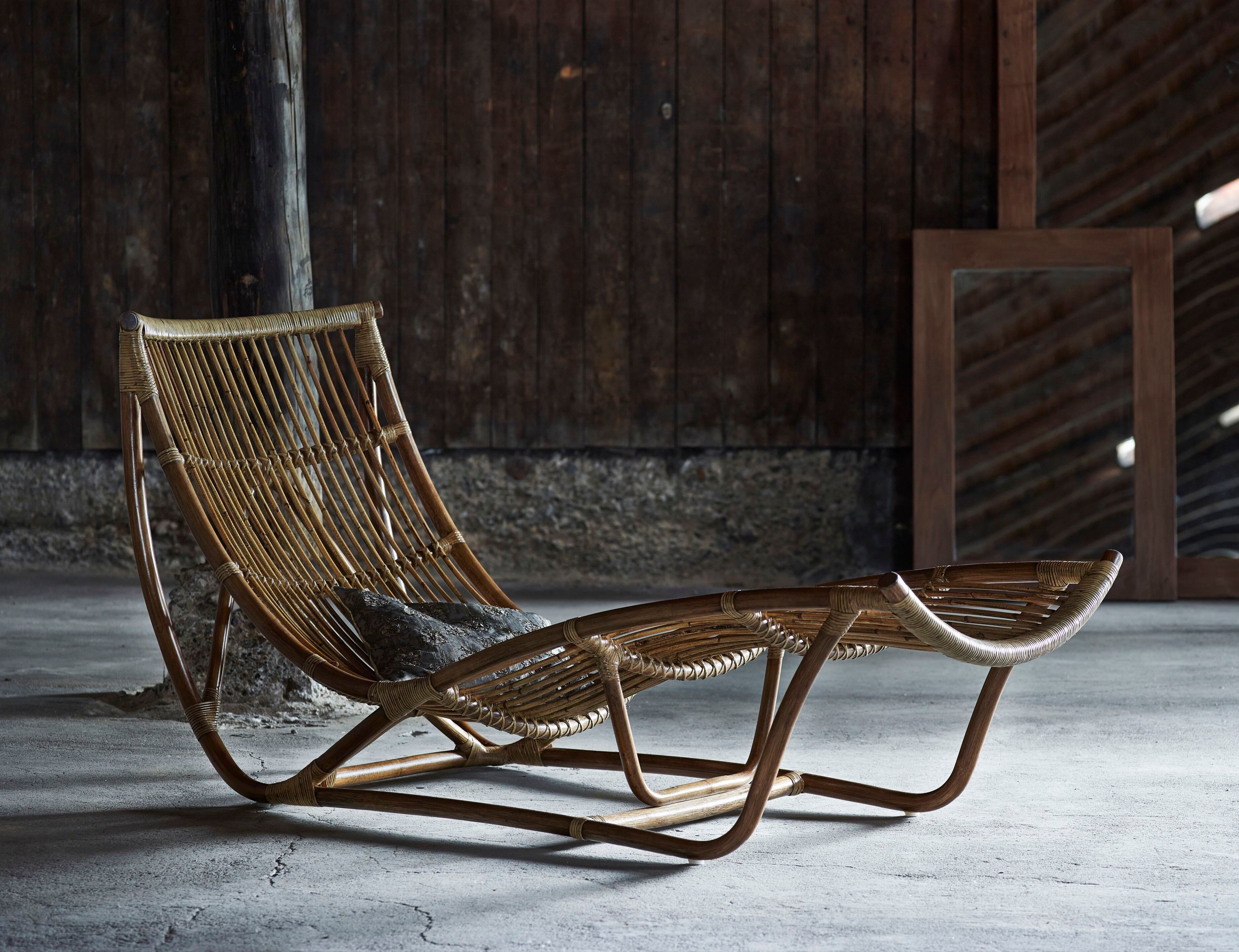 Chaise longue in rattan Sika Design Originals ARCH-00092371 - Вид №1