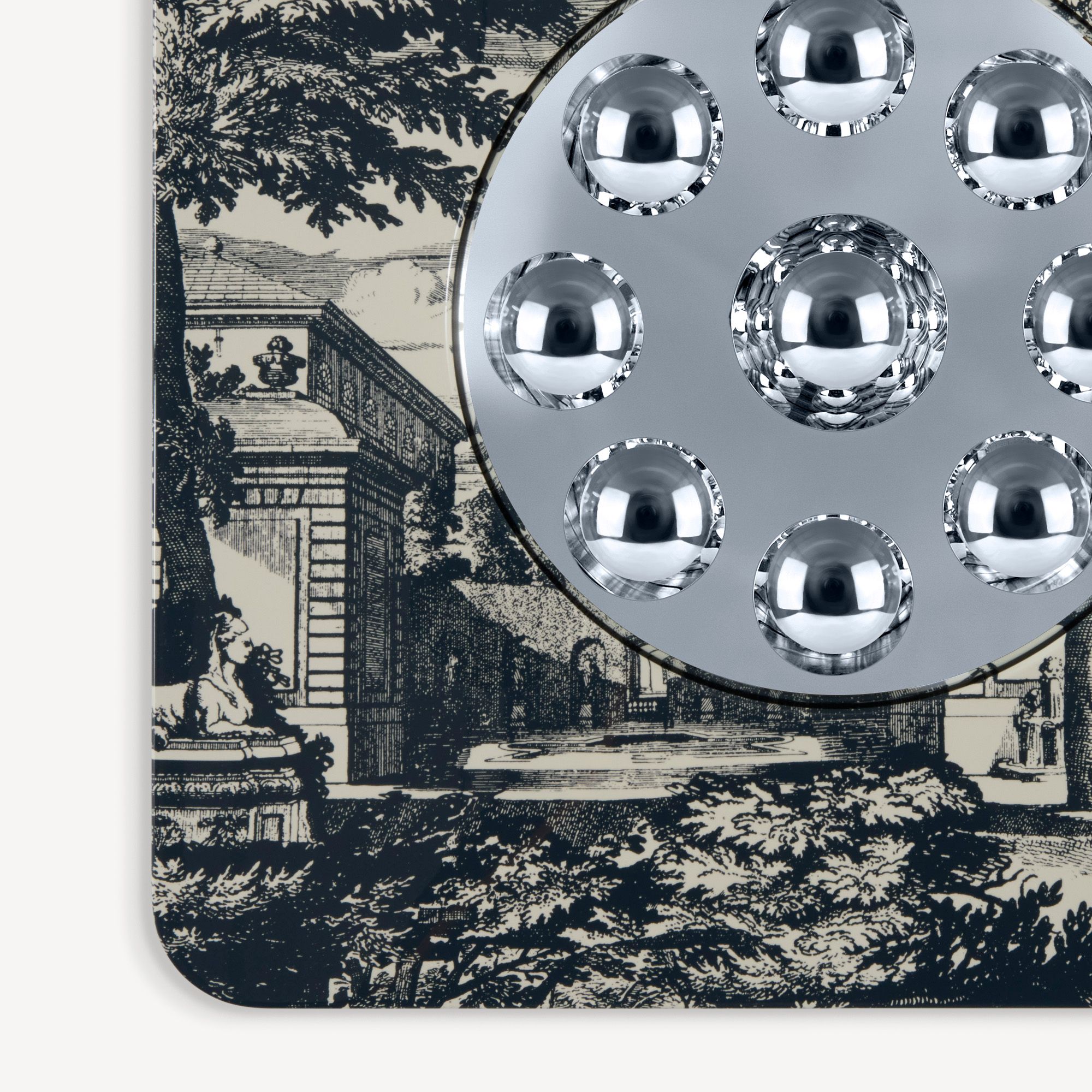 Зеркало в рамке Fornasetti Giardino Settecentesco ARCH-00040785 - Вид №2