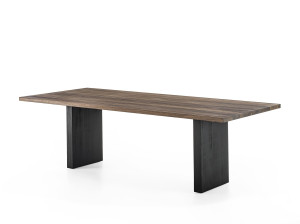 Прямоугольный стол из массива дерева