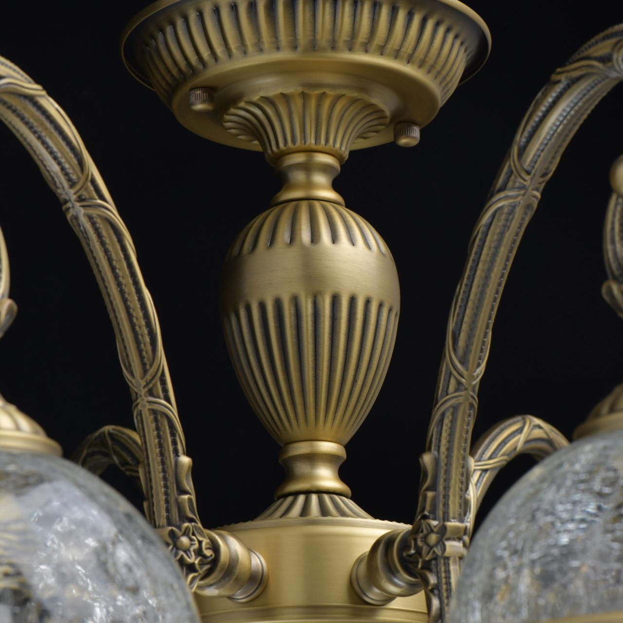 Потолочная люстра MW-Light Аманда 481013608 MW-LIGHT ДИЗАЙНЕРСКИЕ, АМАНДА 279179 Бронза  - Вид №2