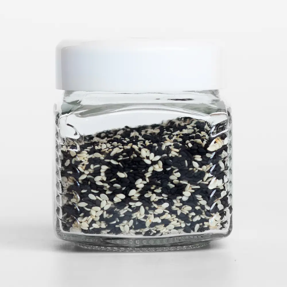 Банка для сыпучих продуктов Berossi Rondo 0.25 л стекло цвет белый STLM-2085866