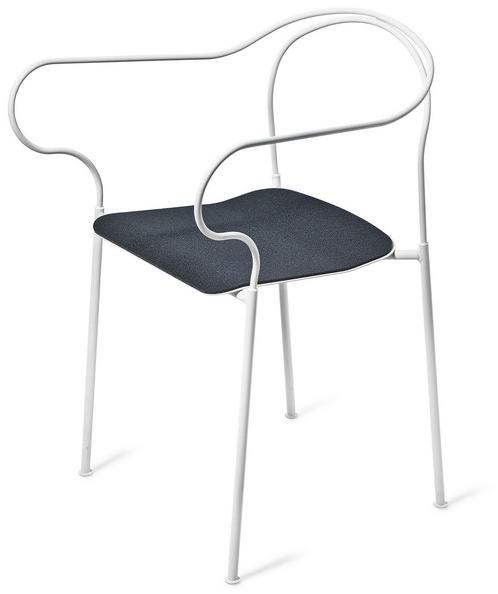 Nola Industrier Стул для ресторана из стали с подлокотниками Kyparn sun-id-1500593 - Вид №1