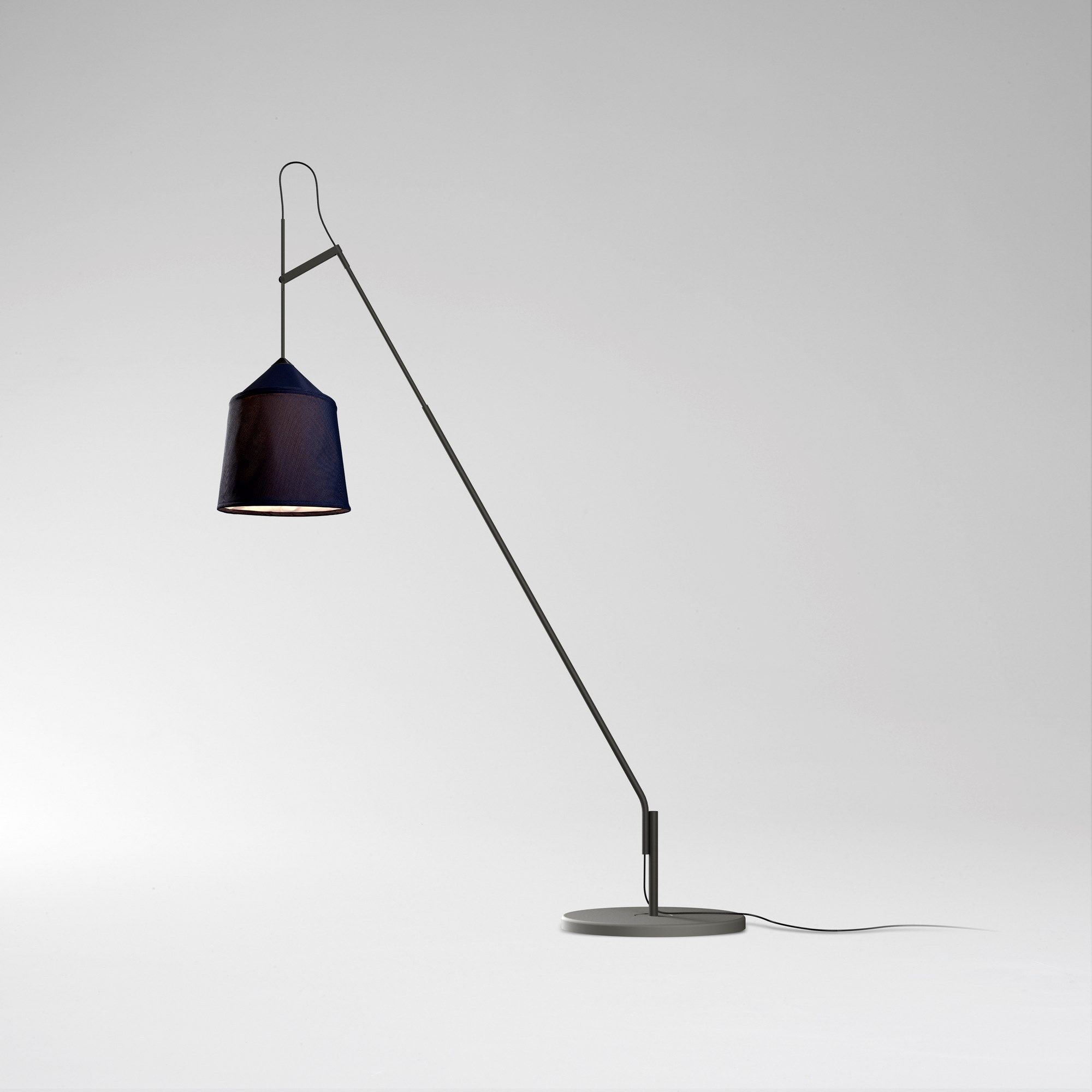 Напольная лампа из нержавеющей стали и текстилена Marset Jaima ARCH-00132175 - Вид №6