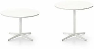 Sinetica Низкий круглый журнальный столик с основанием 4 звезды Multitask