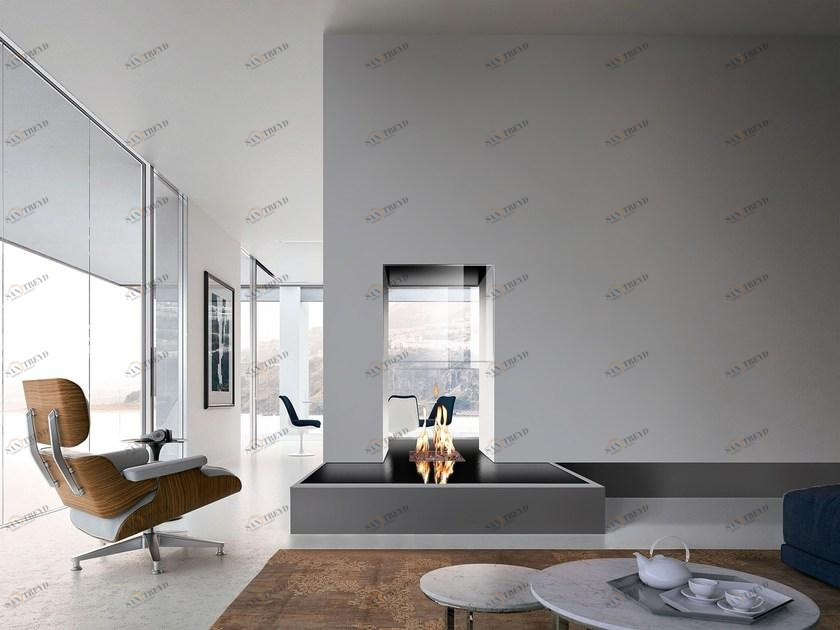 ITALKERO Камин открытый газовый двусторонний sun-id-1477429