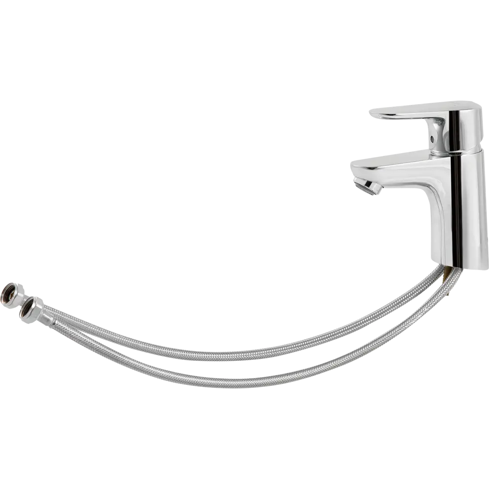 Смеситель для раковины Hansgrohe Ecos однорычажный цвет хром 12824058 STLM-2108903 - Вид №1