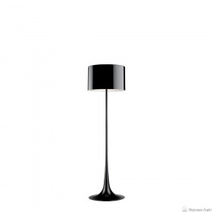 Flos SPUN LIGHT F F6612030 shiny black SPUN LIGHT торшер