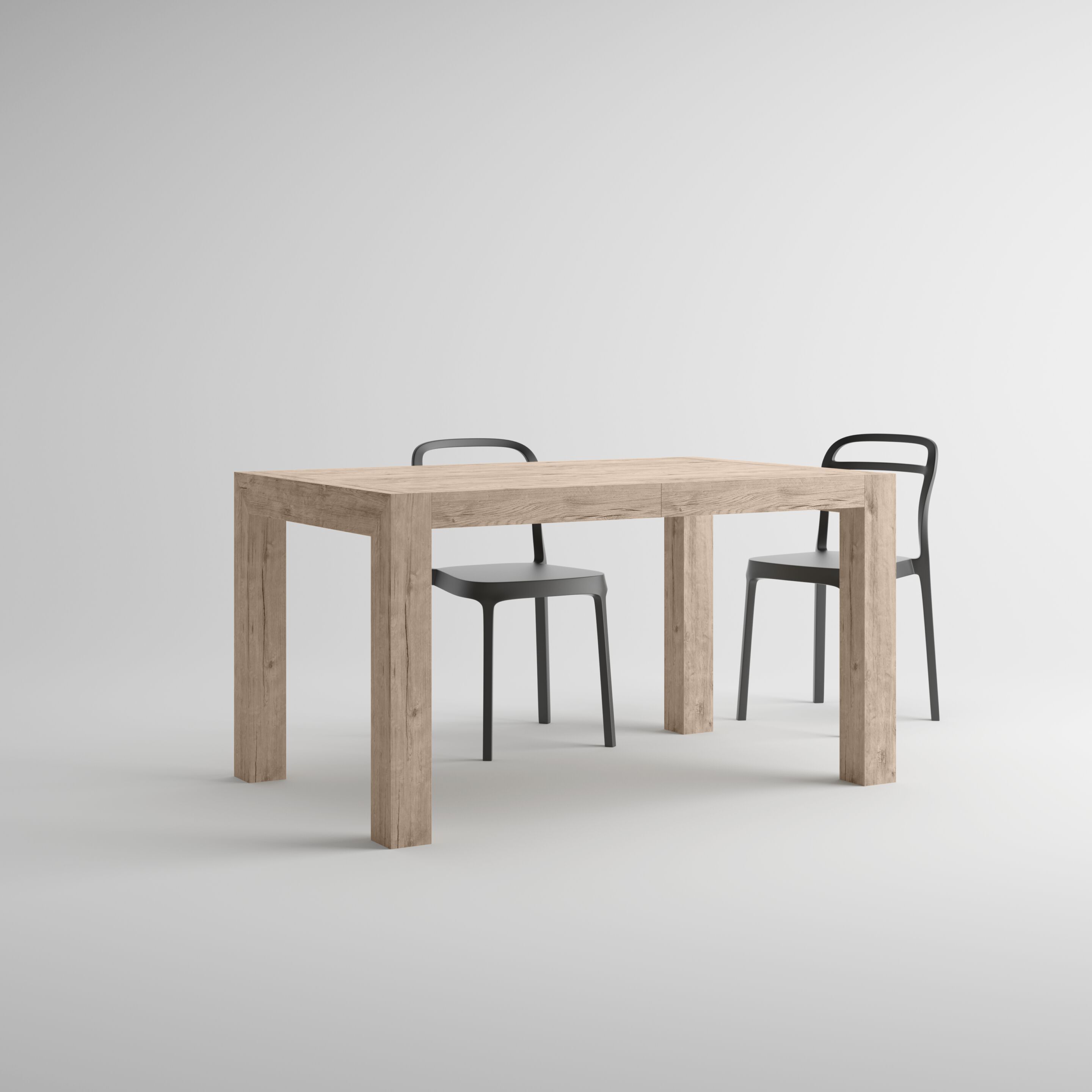 Прямоугольный выдвижной обеденный стол в меламине Mobili Fiver IACOPO ARCH-00045798 - Вид №13