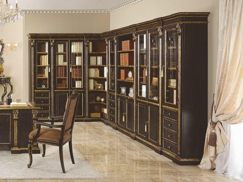 SCAPPINI & C Модульный деревянный книжный шкаф с ящиками 35th anniversary 2613-14-15-17-19 - Вид №1