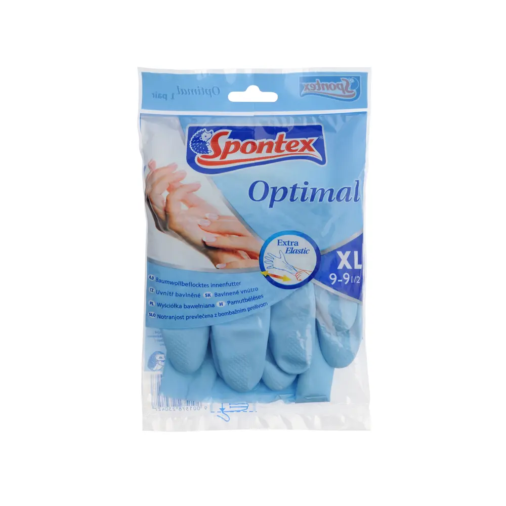 Перчатки Spontex Optimal хлопковые со вставкой, разм. XL 84177008 STLM-2191020 