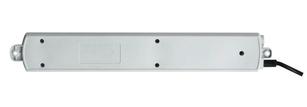 Pilot S5M Surge protector pilot s 5m, 6 outlets (5+1), white ZIS Santreyd  - Вид №3