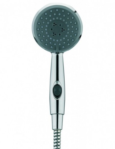 908400 000 00  Душевая лейка Go Stop, 2 режима струи, экономия воды, хром Valentin Хром  - Вид №2