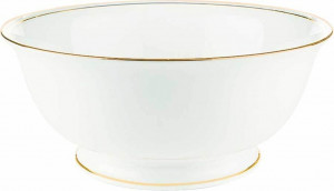 10578536 Lenox Салатник Lenox "Федеральный,золотой кант" 1,6л Фарфор костяной