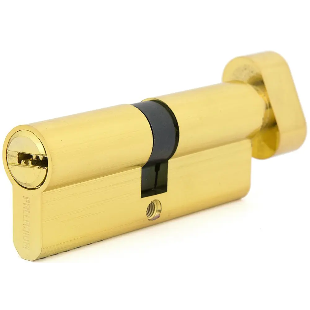 Цилиндр PALLADIUM BK PB с механизмом ключ-вертушка 40+40 мм 82605166 STLM-0031319