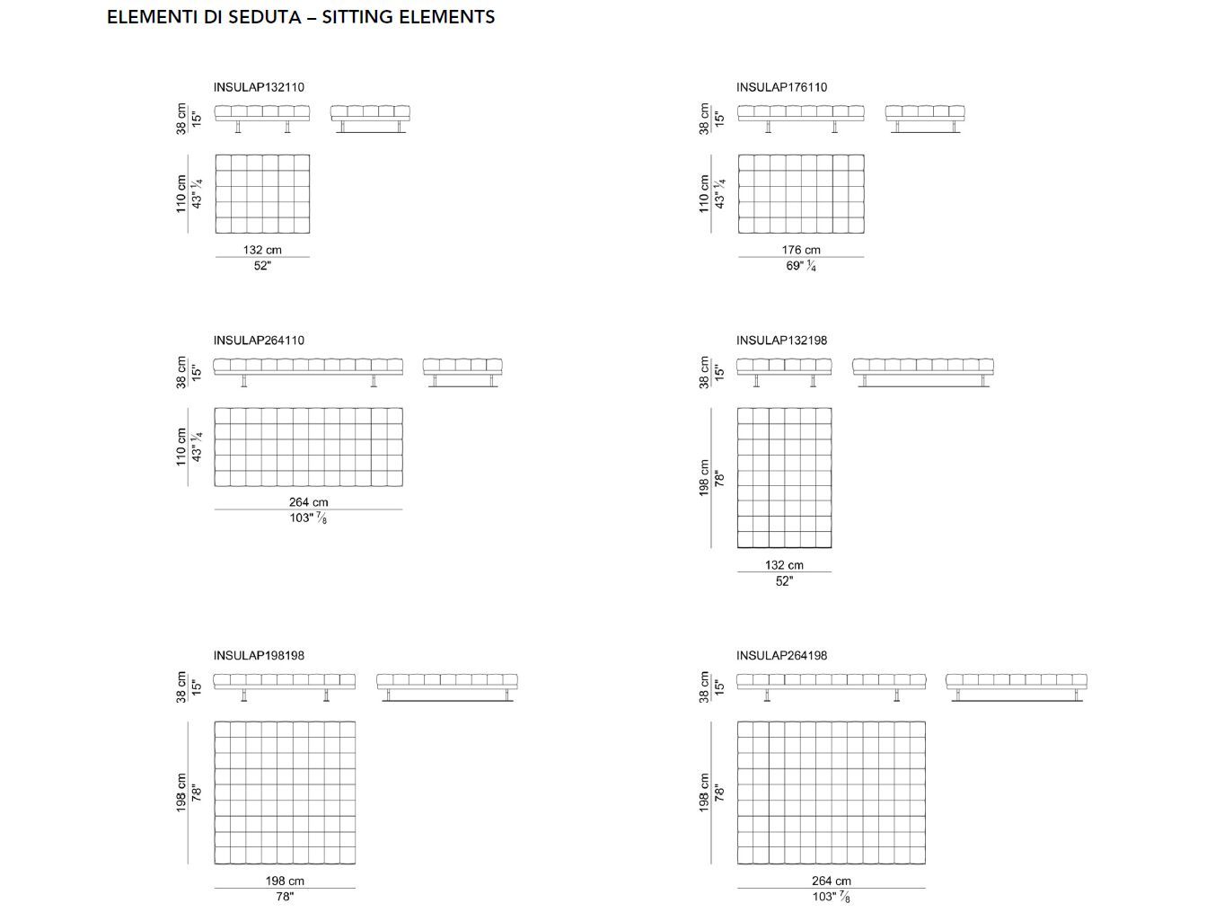3-местный кожаный диван i 4 Mariani ARCH-00008237 - Вид №3