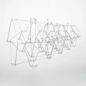 92059852 Светильник подвесной светодиодный Loft It Universe 10257-920 4.12 м² теплый белый (желтый) свет цвет хром STLM-1341168