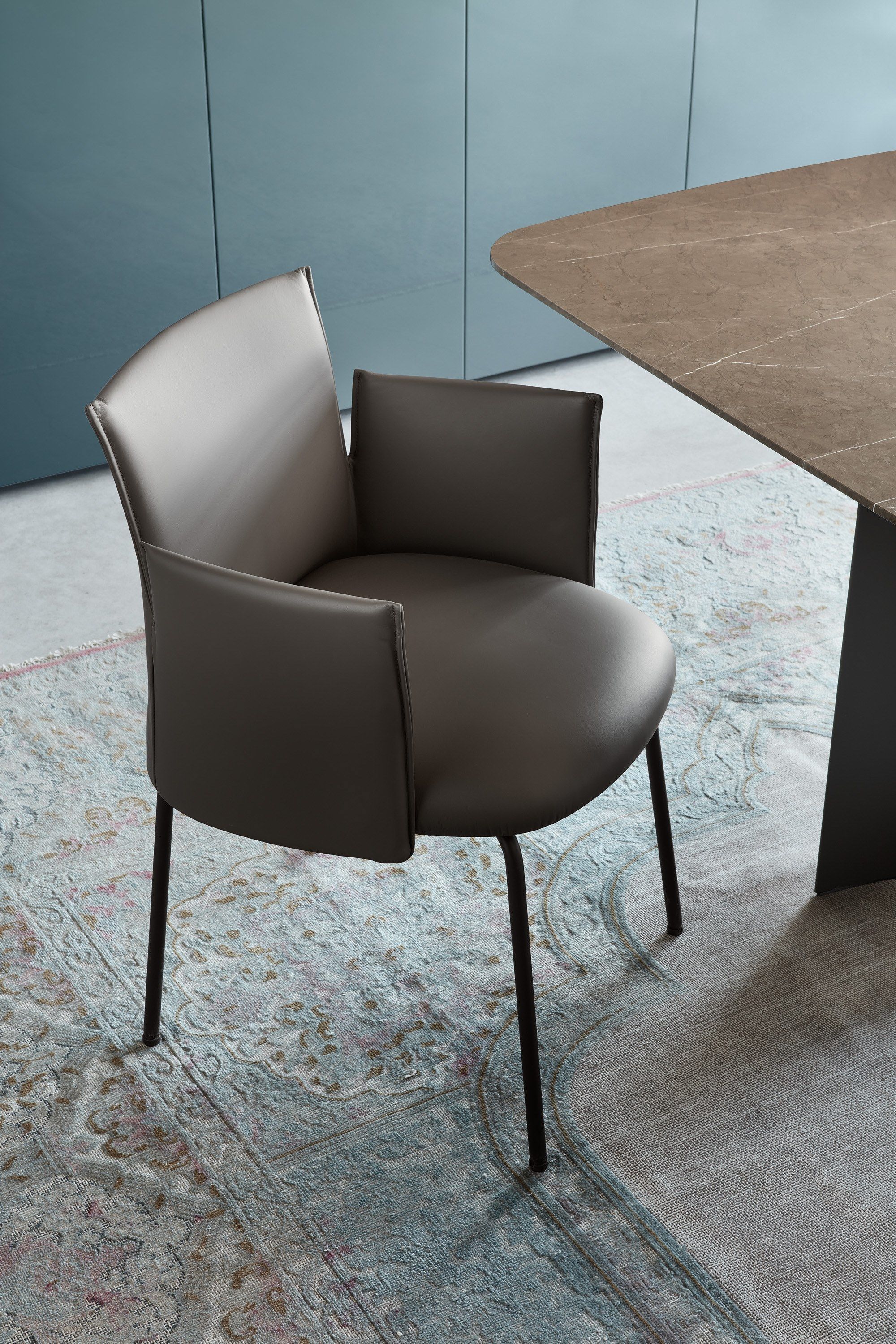 Тканевый стул с подлокотниками Lema AYRA ARCH-00015634 - Вид №3