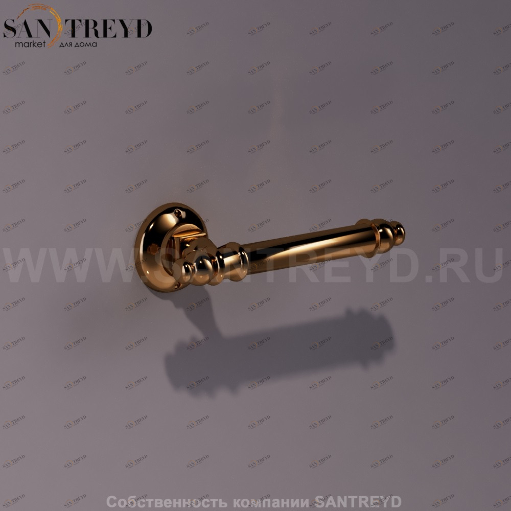 Бумагодержатель SIMAS золотистый Arcade 260202OR