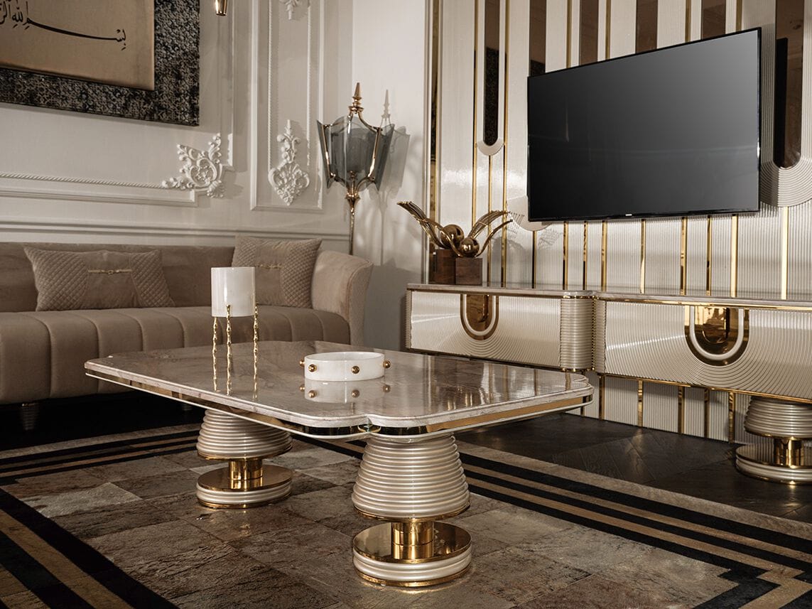 Прямоугольный журнальный столик Zebrano Quintus ARCH-00122462 - Вид №2